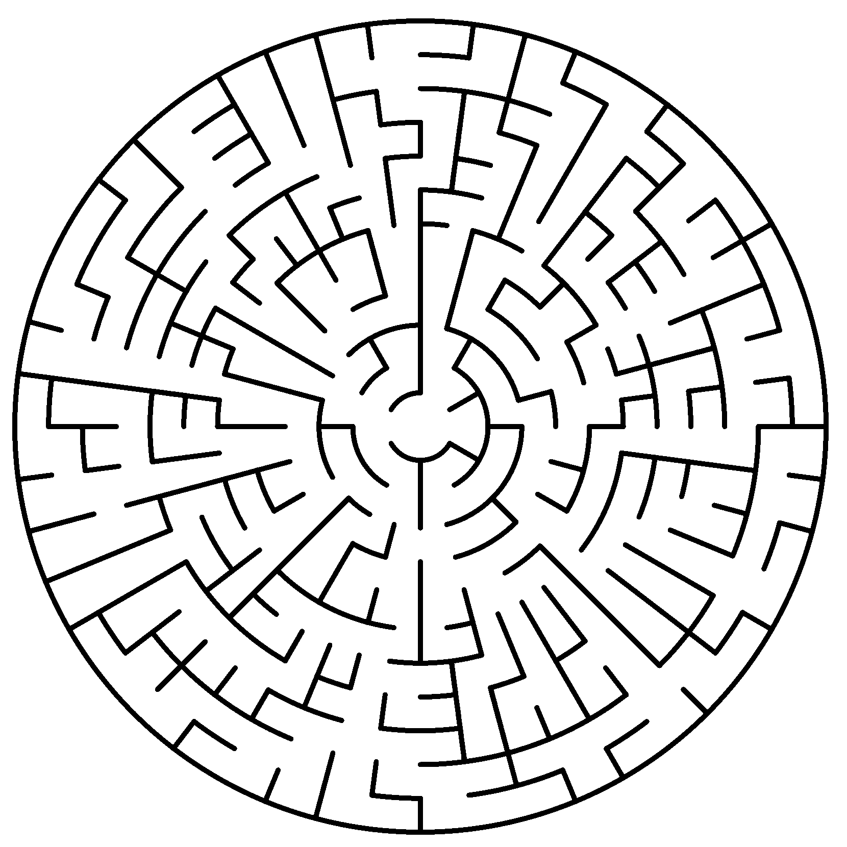 labyrinth circle