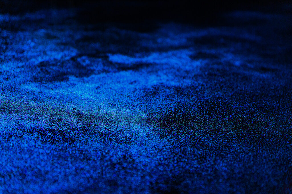 The encounter of water and light : first experimentation by Ctrl-Z
Photo by Niko Magnus