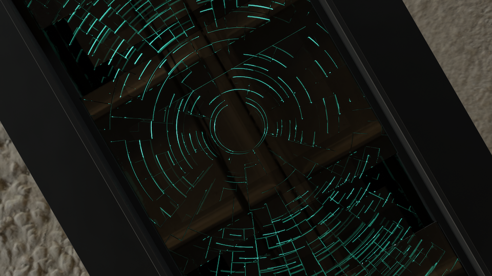 Le cénophage - 3D View (Blender)